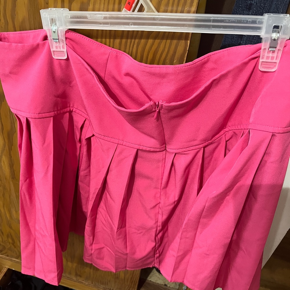 Pink skirt